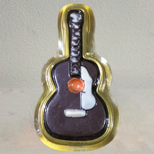 Guitarra de chocolate