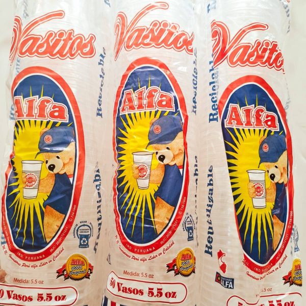 Vasos Descartables 5.5 oz Alfa